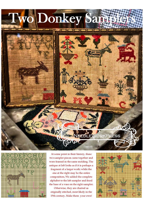 Needlework Press | Two Donkeys