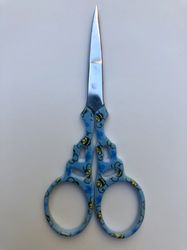 Honeybee #3 (blue) Scissors