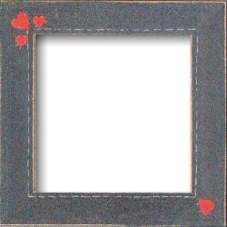 Frame, Heart Boarder - Black