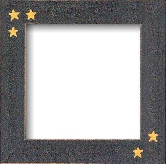 Frame, Stars - Black