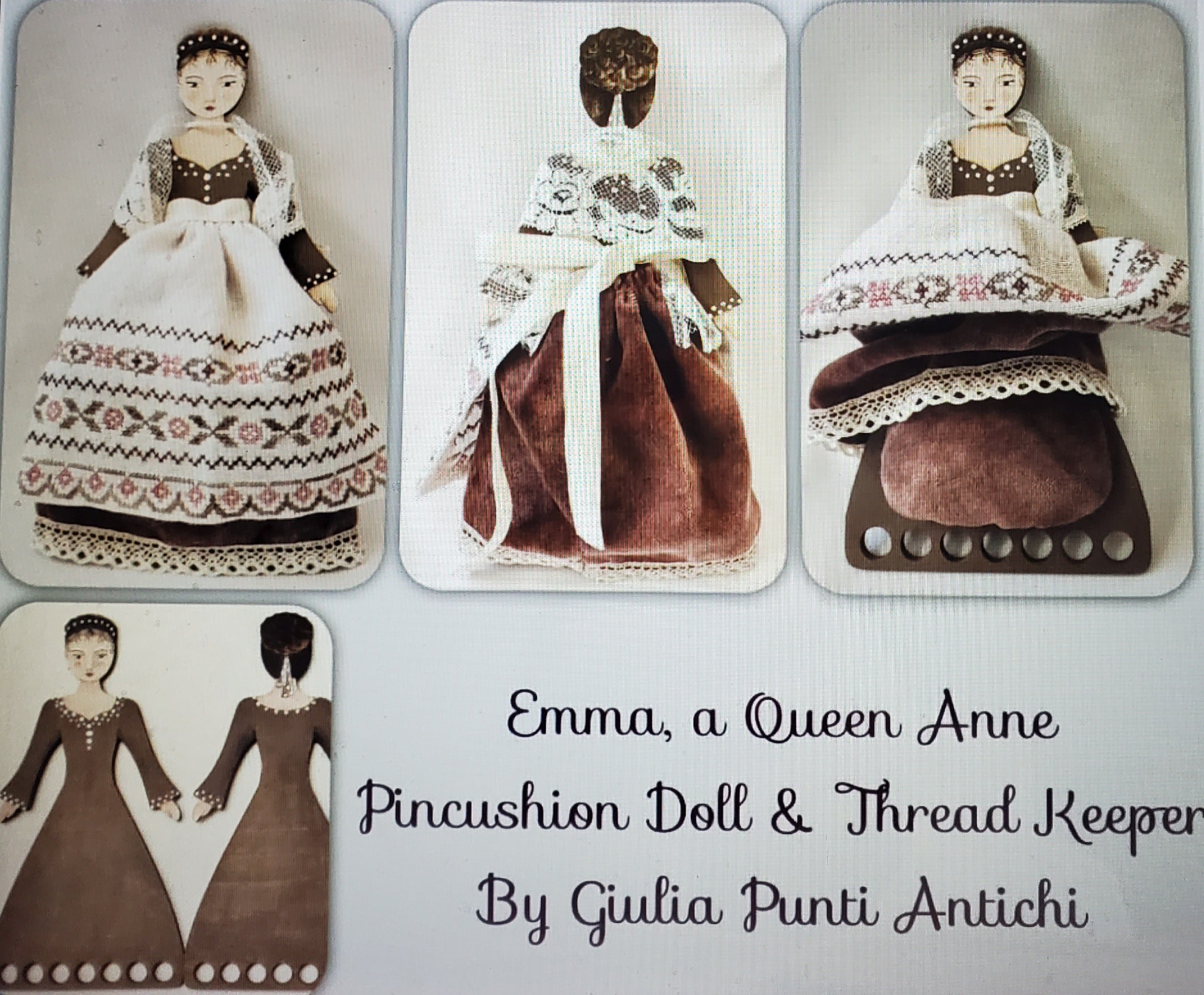 Guilia Punti Antichi | Emma Doll & Thread Keeper