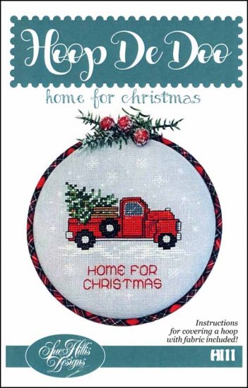 Hoop De Doo Home for Christmas by Sue Hillis Designs