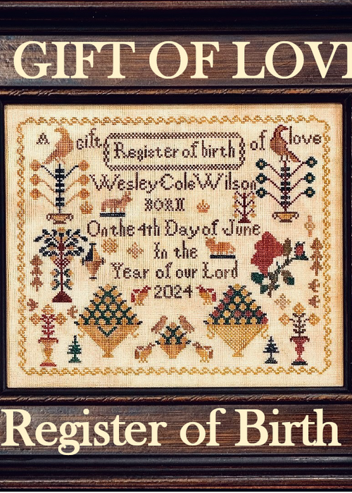 Needlework Press | A Gift of Love, Birth Register