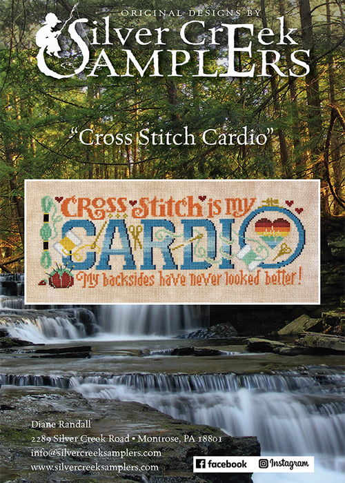 Silver Creek Cross Stitch is my Cardio