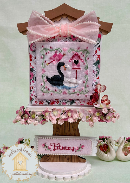 Stitchin' Kitten | Feathered Friends February