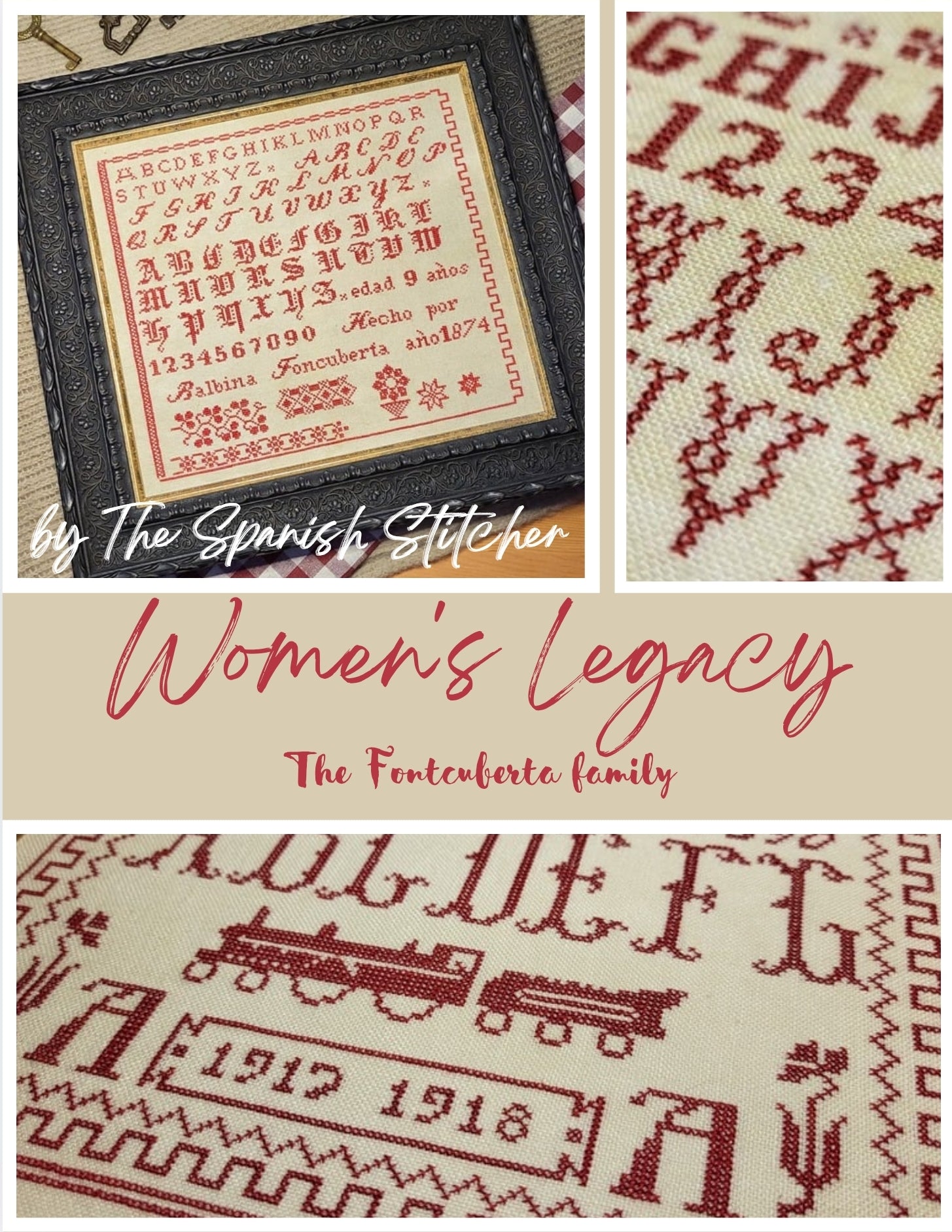 The Spanish Stitcher | Women's Legacy : The Fontcuberta Family Booklet