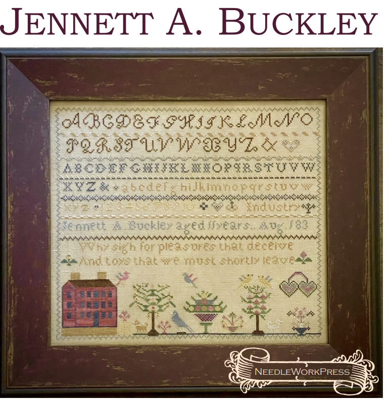 Needlework Press | Jeanett Buckley Red House Sampler