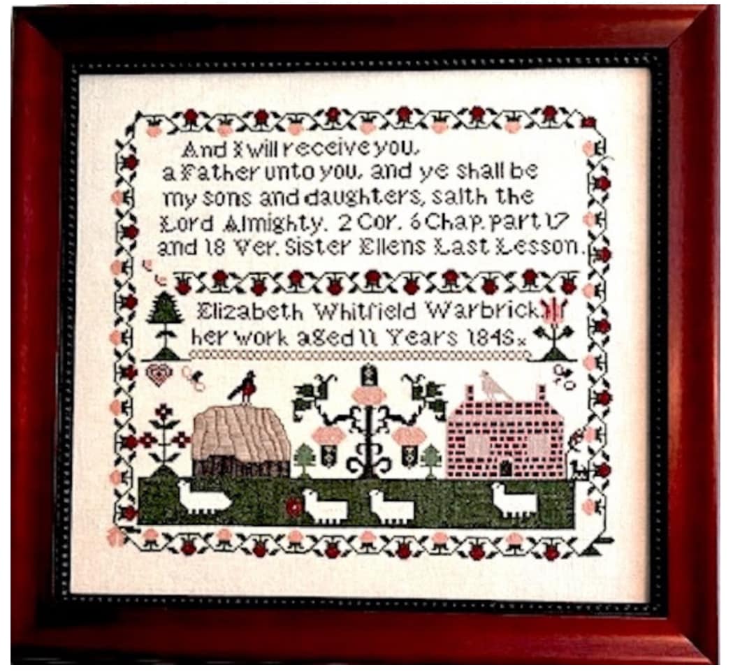 Olde Willow Elizabeth Whitfield Warbrick Sampler