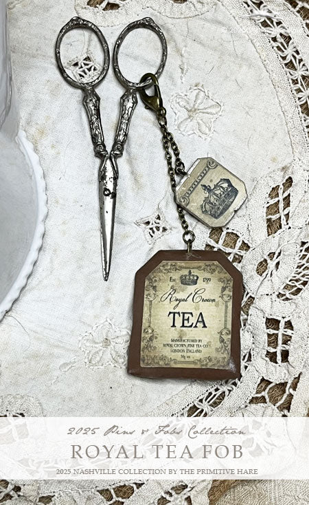 Primitive Hare | Royal Tea Fob