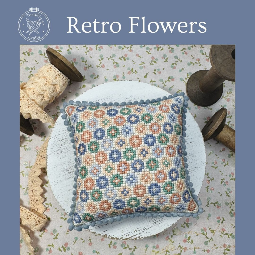 Textilly | Retro Flowers