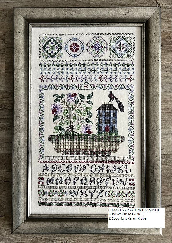 LACEY COTTAGE SAMPLER by Rosewood Manor